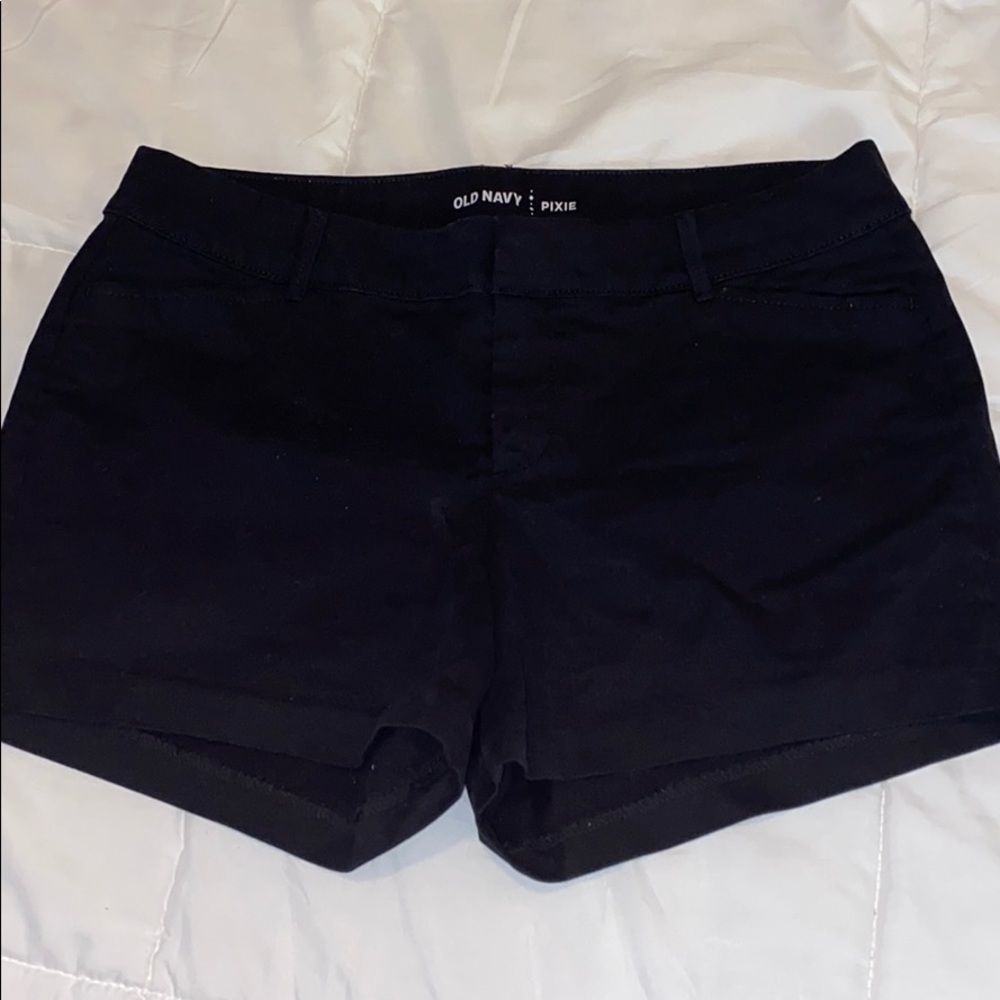 Old navy black pixie shorts